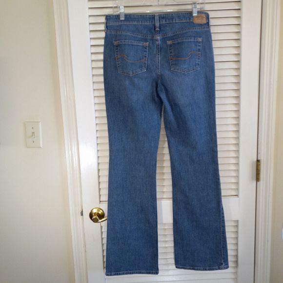 Signature by Levi Strauss Jeans Size 10 Long Low Rise Boot Cut Stretch Inseam 32 - Picture 5 of 10